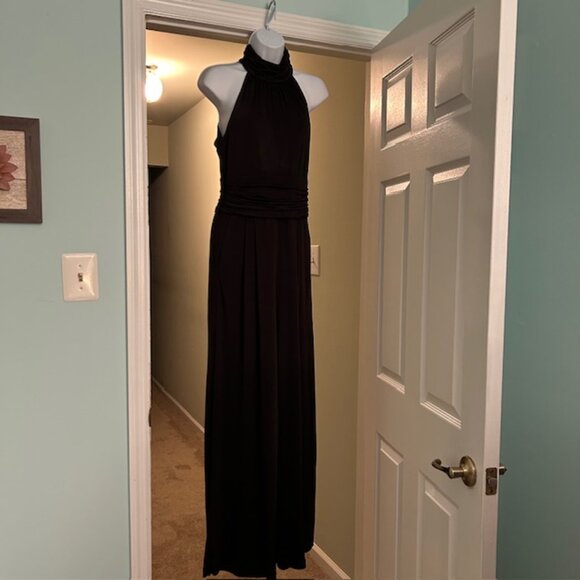 Eliza J High Neck Wide Leg Jumpsuit - Picture 5 of 9